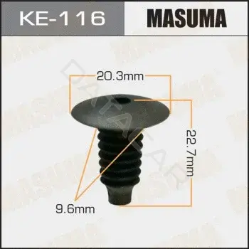 Клипсы, фиксаторы, зажимы MASUMA KE116