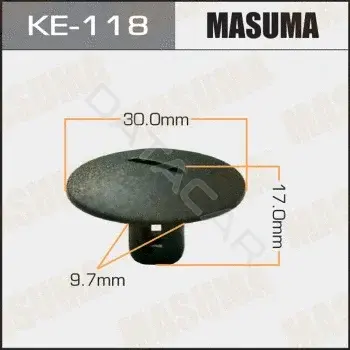 Клипсы, фиксаторы, зажимы MASUMA KE-118