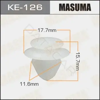 Клипсы, фиксаторы, зажимы MASUMA KE-126