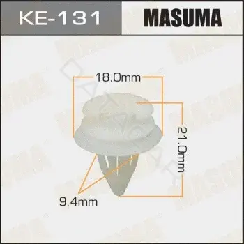 Клипсы, фиксаторы, зажимы MASUMA KE-131