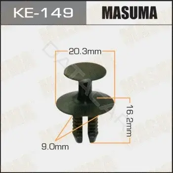 Клипсы, фиксаторы, зажимы MASUMA KE-149