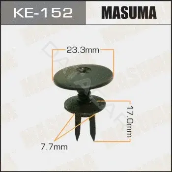 Клипсы, фиксаторы, зажимы MASUMA KE-152