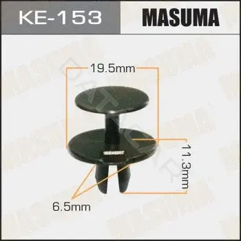 Клипсы, фиксаторы, зажимы MASUMA KE153