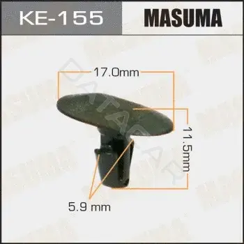 Клипсы, фиксаторы, зажимы MASUMA KE-155