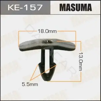 Клипсы, фиксаторы, зажимы MASUMA KE-157