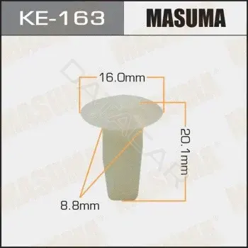 Клипсы, фиксаторы, зажимы MASUMA KE-163