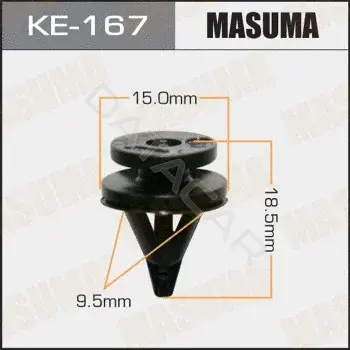 Клипсы, фиксаторы, зажимы MASUMA KE-167