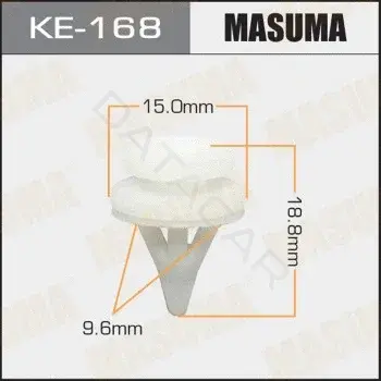 Клипсы, фиксаторы, зажимы MASUMA KE-168