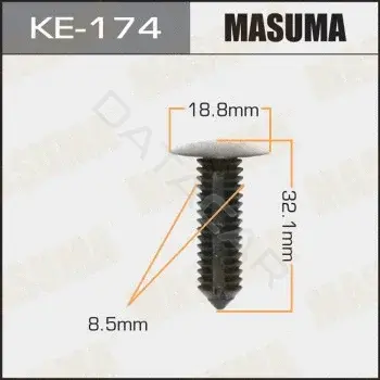 Клипсы, фиксаторы, зажимы MASUMA KE-174