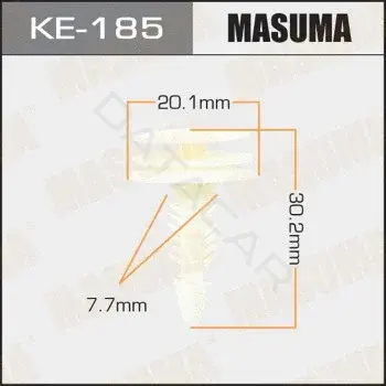 Клипсы, фиксаторы, зажимы MASUMA KE-185