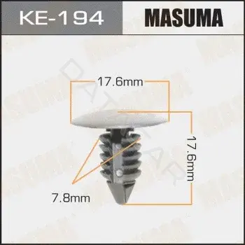 Клипсы, фиксаторы, зажимы MASUMA KE-194