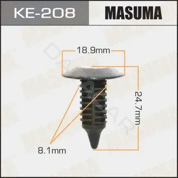 Клипсы, фиксаторы, зажимы MASUMA KE-208