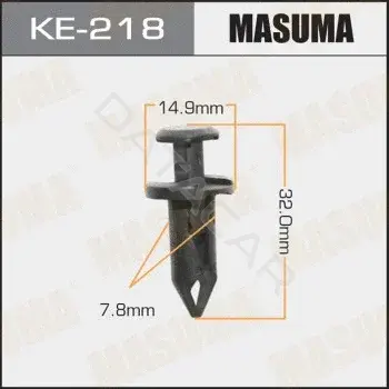 Клипсы, фиксаторы, зажимы MASUMA KE-218