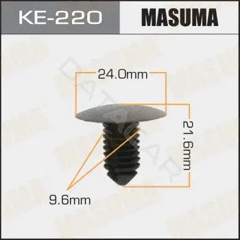 Клипсы, фиксаторы, зажимы MASUMA KE-220