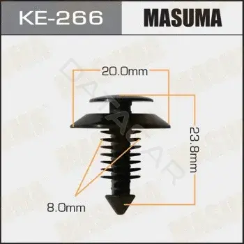 Клипсы, фиксаторы, зажимы MASUMA KE-266