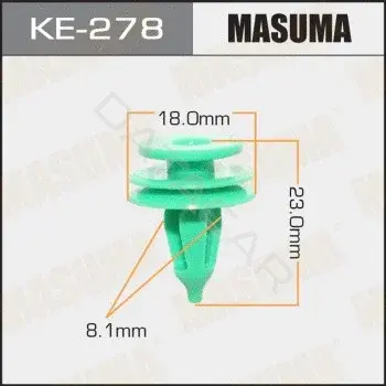Клипсы, фиксаторы, зажимы MASUMA KE-278