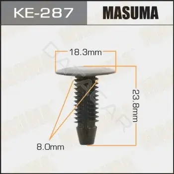 Клипсы, фиксаторы, зажимы MASUMA KE-287