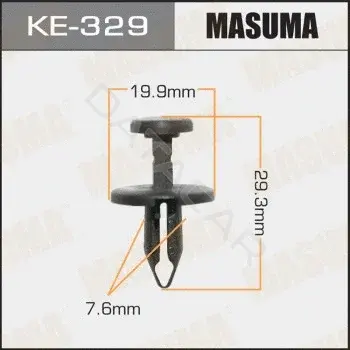 Клипсы, фиксаторы, зажимы MASUMA KE-329