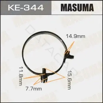 Клипсы, фиксаторы, зажимы MASUMA KE-344