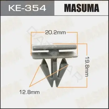 Клипсы, фиксаторы, зажимы MASUMA KE-354