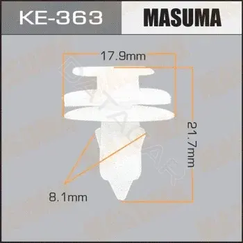 Клипсы, фиксаторы, зажимы MASUMA KE-363
