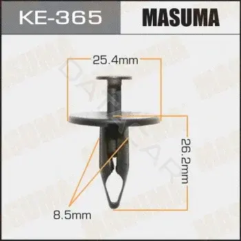 Клипсы, фиксаторы, зажимы MASUMA KE-365