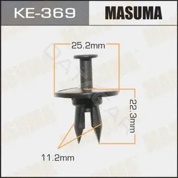 Клипсы, фиксаторы, зажимы MASUMA KE-369