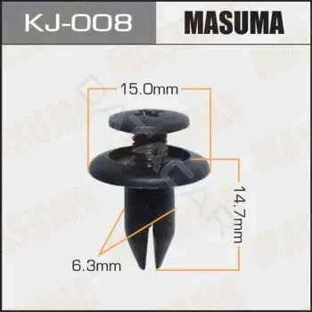 Клипсы, фиксаторы, зажимы MASUMA KJ-008