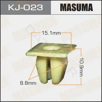 Клипсы, фиксаторы, зажимы MASUMA KJ-023