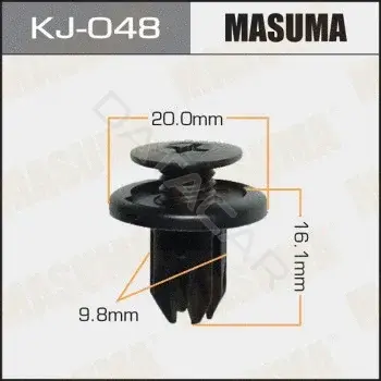 Клипсы, фиксаторы, зажимы MASUMA KJ-048