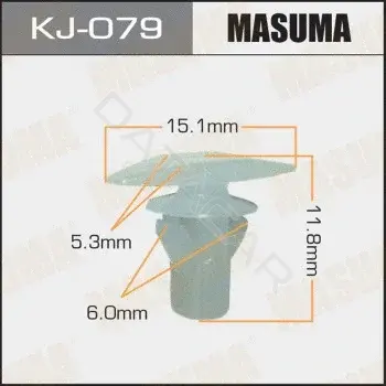 Клипсы, фиксаторы, зажимы MASUMA KJ079