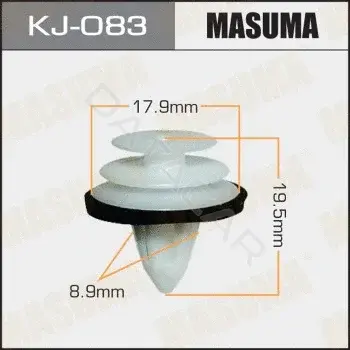 Клипсы, фиксаторы, зажимы MASUMA KJ-083