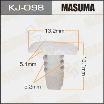 Клипсы, фиксаторы, зажимы MASUMA KJ098