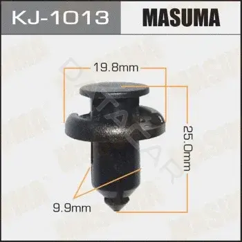 Клипсы, фиксаторы, зажимы MASUMA KJ-1013
