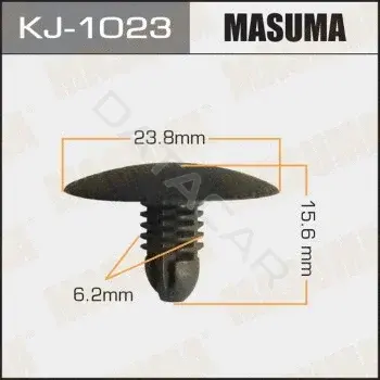 Клипсы, фиксаторы, зажимы MASUMA KJ-1023