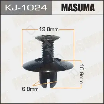 Клипсы, фиксаторы, зажимы MASUMA KJ-1024