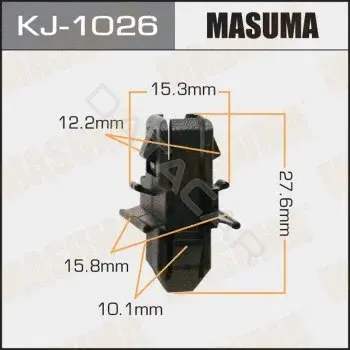 Клипсы, фиксаторы, зажимы MASUMA KJ1026