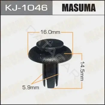 Клипсы, фиксаторы, зажимы MASUMA KJ-1046