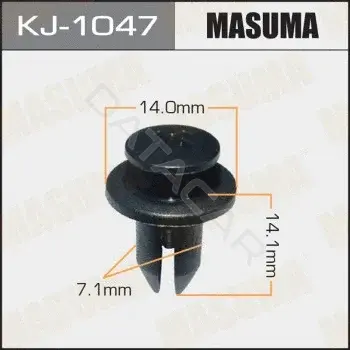 Клипсы, фиксаторы, зажимы MASUMA KJ-1047