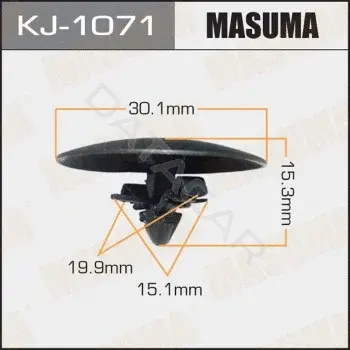 Клипсы, фиксаторы, зажимы MASUMA KJ-1071