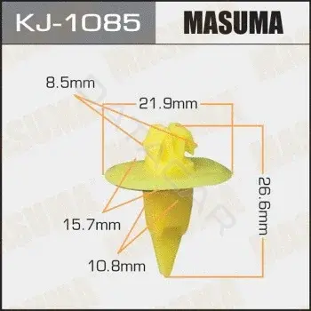 Клипсы, фиксаторы, зажимы MASUMA KJ-1085