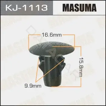 Клипсы, фиксаторы, зажимы MASUMA KJ1113