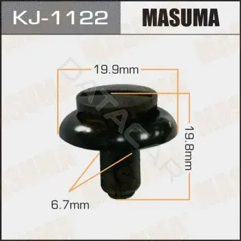 Клипсы, фиксаторы, зажимы MASUMA KJ-1122