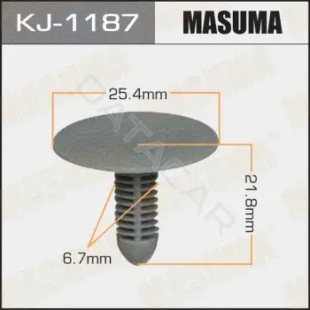 Клипсы, фиксаторы, зажимы MASUMA KJ-1187