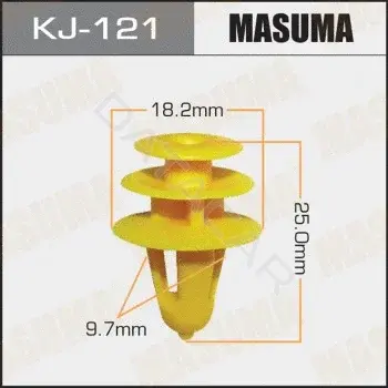 Клипсы, фиксаторы, зажимы MASUMA KJ121
