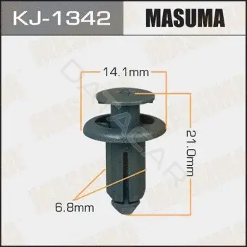 Клипсы, фиксаторы, зажимы MASUMA KJ-1342