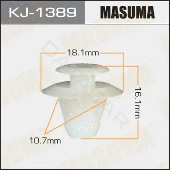 Клипсы, фиксаторы, зажимы MASUMA KJ-1389