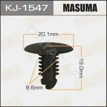 Клипсы, фиксаторы, зажимы MASUMA KJ1547
