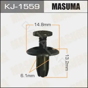 Клипсы, фиксаторы, зажимы MASUMA KJ-1559
