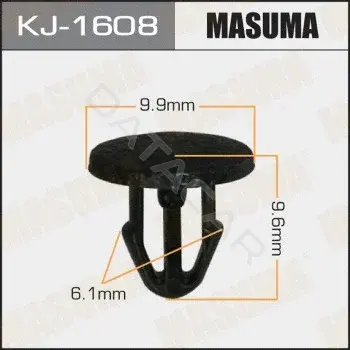 Клипсы, фиксаторы, зажимы MASUMA KJ-1608